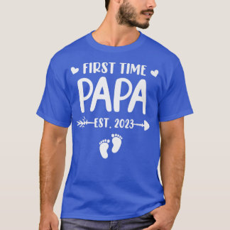 Första gången Pappa, 2023, snart för att bli Pappa T Shirt