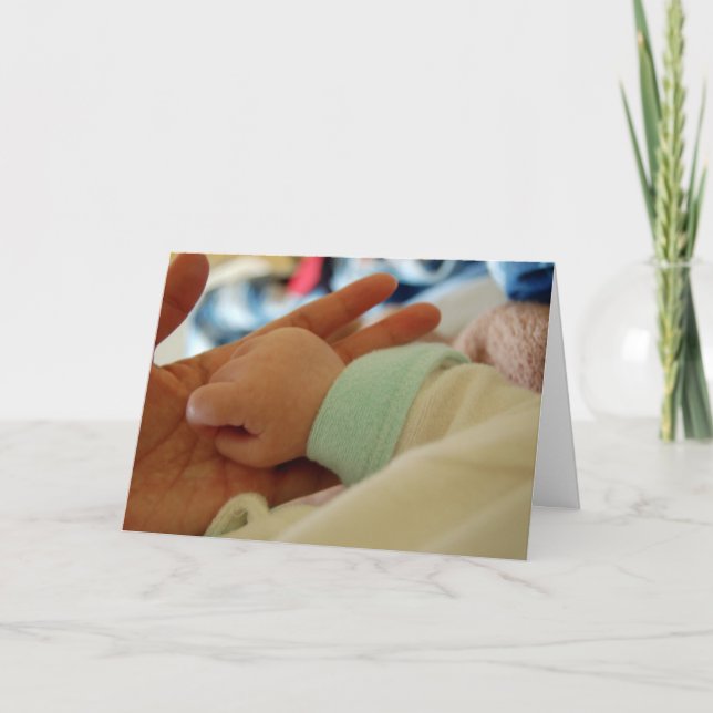 Första gången Pappa Holding Baby, Storbritannien o Kort (Framsida)