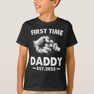 Första gången pappa New Pappa Est 2023 Shirt Far T
