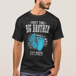 Första gången storebror Est 2023 Gravid Announce T Shirt