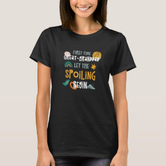 Första gången Underbar farfar lät utbrottet börja T Shirt