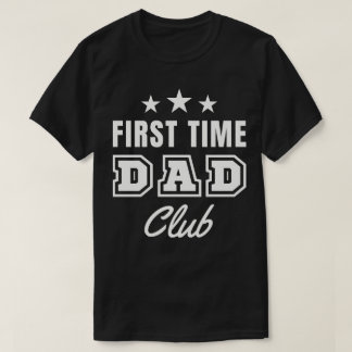 Första gångens pappaklubb t shirt