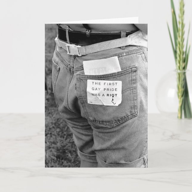 Första Gay pride Kort (Framsida)