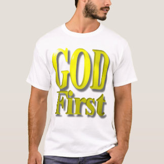 FÖRSTA GULD 3 FÖR GUD TEE SHIRT