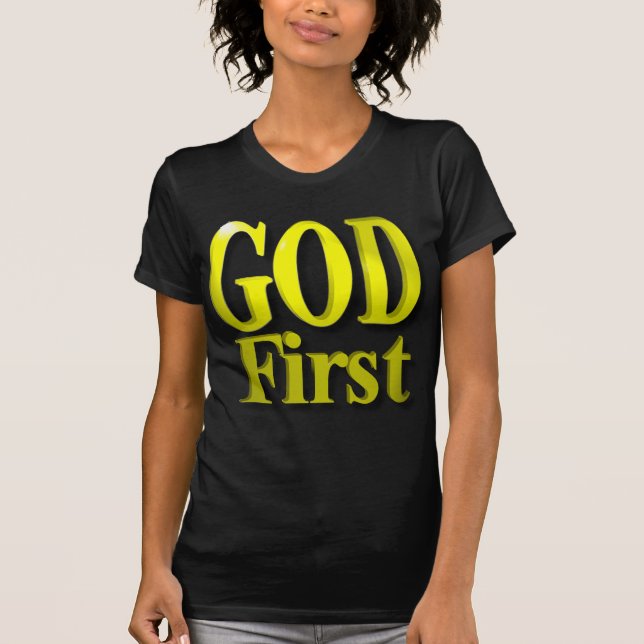 FÖRSTA GULD FÖR GUD TEE SHIRT (Framsida)