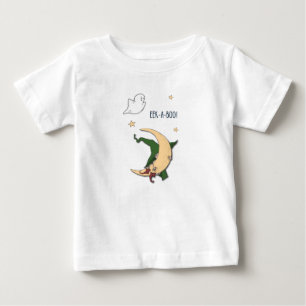 Första Halloween Baby Peek A Boo Witch med Ghost T Shirt
