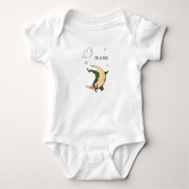 Första Halloween Baby Peek A Boo Witch med Ghost T Shirt