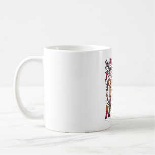 Första Halloween som Mamma Häxa Skelett Måne_1 Kaffemugg