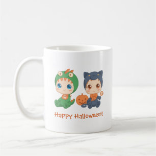 Första Halloween Spädbarn Black Cat Dragon Costu Kaffemugg