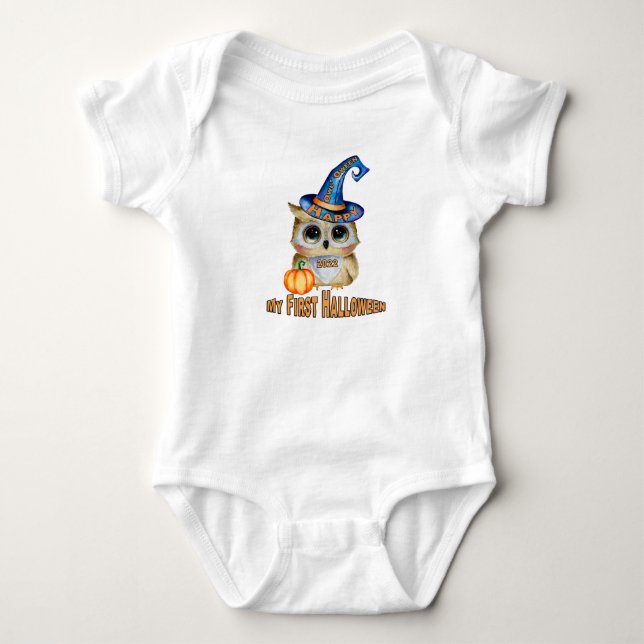Första Halloween  T Shirt (Framsida)