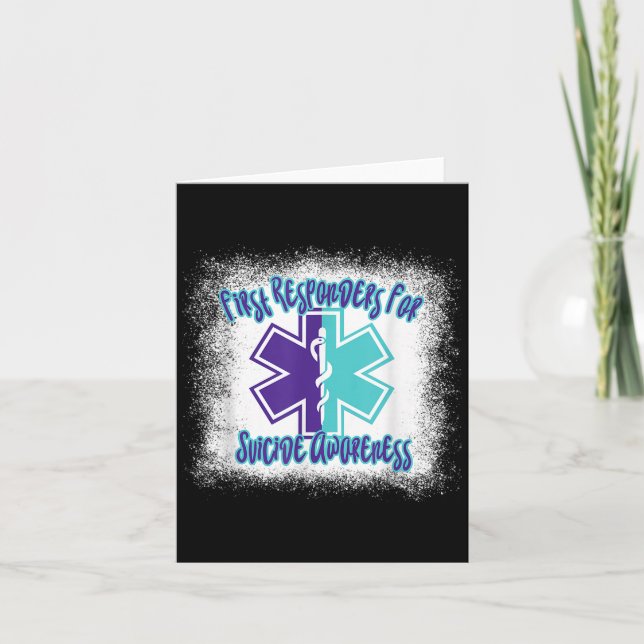 Första handläggare för självmordsmedvetande Emt Sj Kort (Framsida)