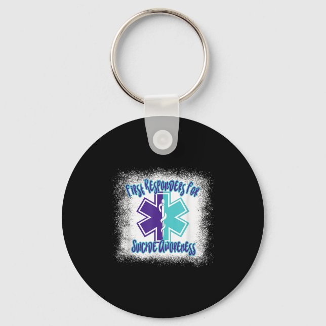 Första handläggare för självmordsmedvetande Emt Sj Nyckelring (Framsida)
