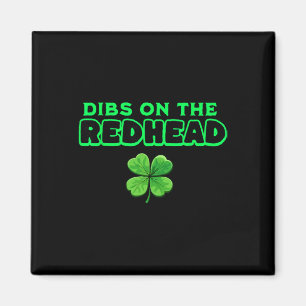 Första hands på rödhårig rolig irländsk St Patrick Magnet