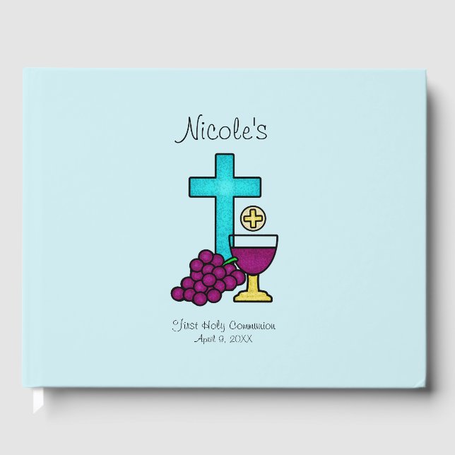 Första Heligan av kommissionen Gästböcker (Framsida)