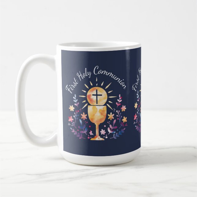 Första Heligan av kommissionen Kaffemugg (Vänster)