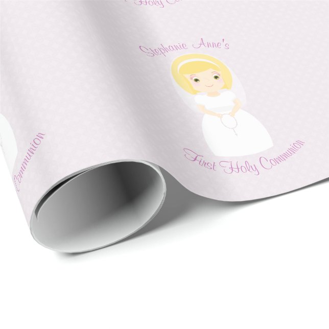 Första Heligan, kommunfullmäktige Blonde Girl Presentpapper (Rullad Hörn)