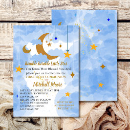 Första Heligans gemenskap: Photo Twinkle Little St Inbjudningar