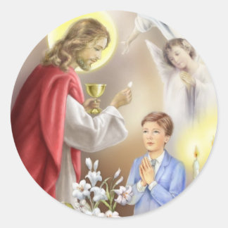 Första Heligans inbjudan till kommissionen för poj Runt Klistermärke