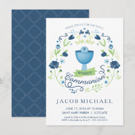 Första Heligans kommuninbjudan Inbjudan-kort för p Inbjudningar