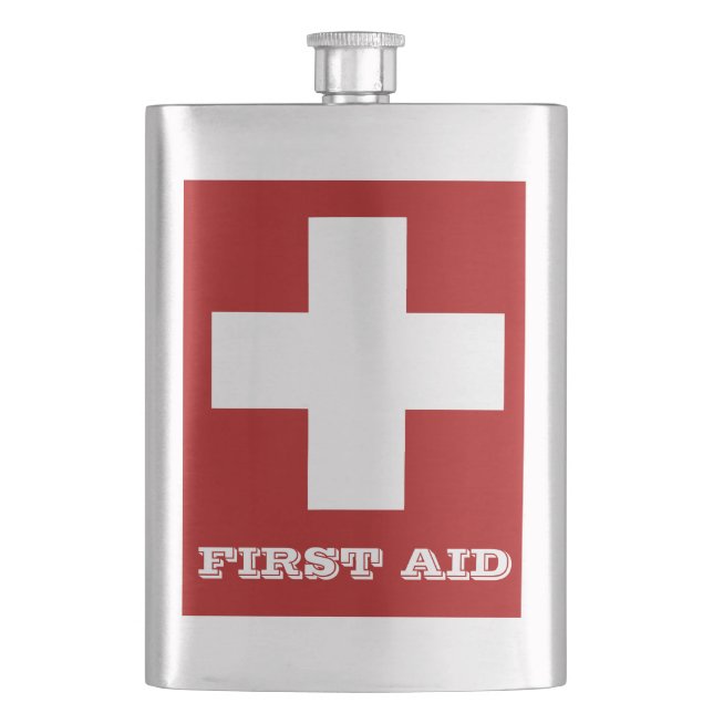 Första hjälpen fickplunta (Framsidan)