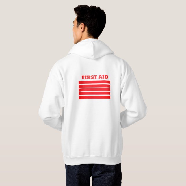 FÖRSTA HJÄLPEN HOODIE (Hel baksida)