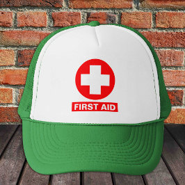 Första hjälpen - Medic (Kor) - Ambulance, hjälp Keps