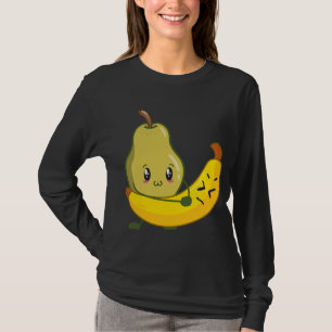 Första hjälpen Pun Fruit Rädding Sjukvårdare EMT A T Shirt