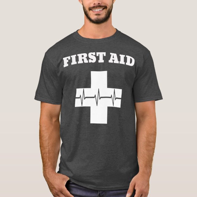 Första hjälpen Red Kor Akut Lifegustaff T Shirt (Framsida)