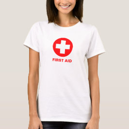 Första hjälpen - Sjukvårdare (Kors) - Ambulans, Hj T Shirt