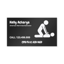 Första hjälpen till CPR-instruktionenten