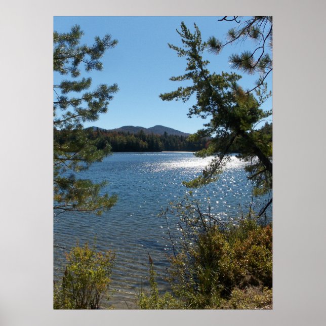 Första hösten 2007 i Adirondacks 4 Poster (Framsidan)