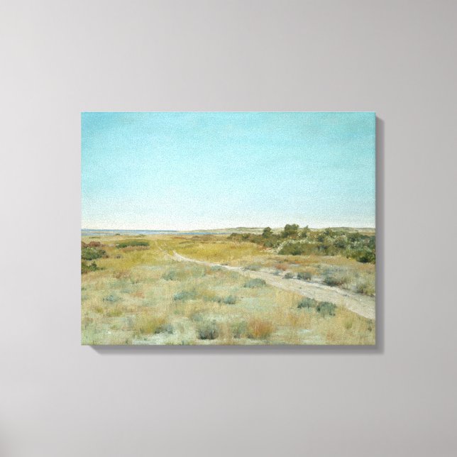 Första hösten: Landskap i New York Canvastryck (Framsida)