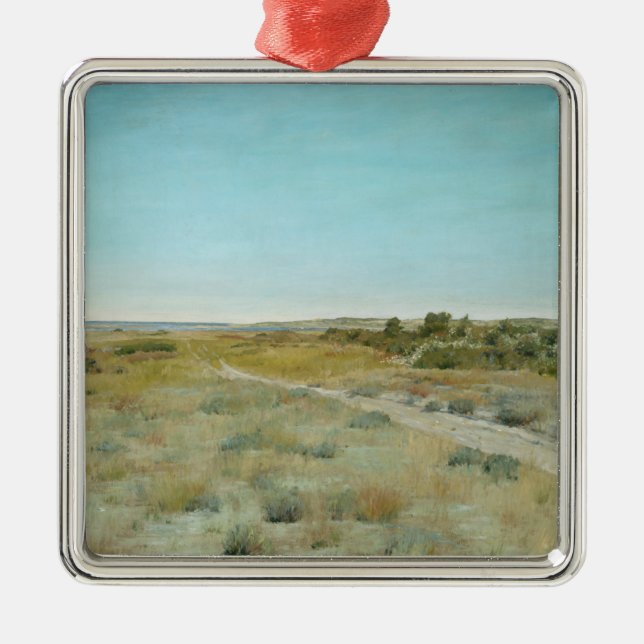 Första hösten: Landskap i New York Julgransprydnad Metall (Framsidan)