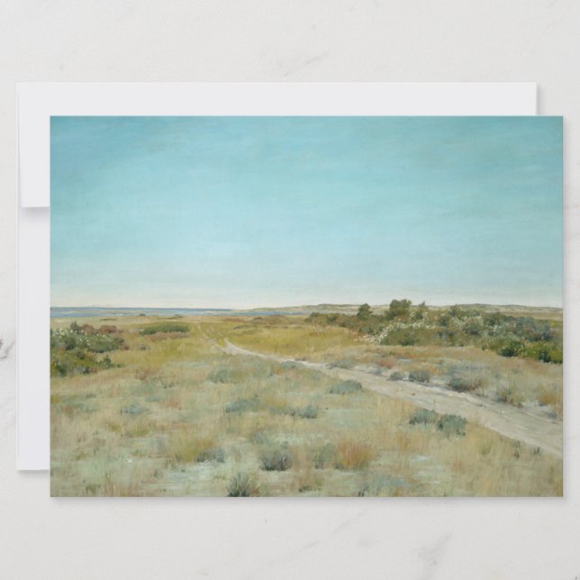 Första hösten: Landskap i New York Kort (Framsida)