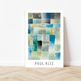 Första huset i en bosättning (1926) Paul Klee Poster