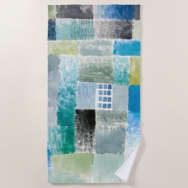 Första huset i en bosättning - Paul Klee - Abstrak