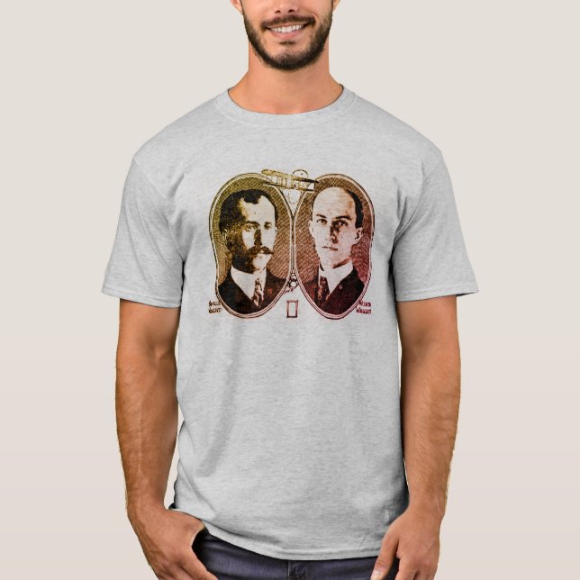 Första i flyg T-Shirt (Framsida)