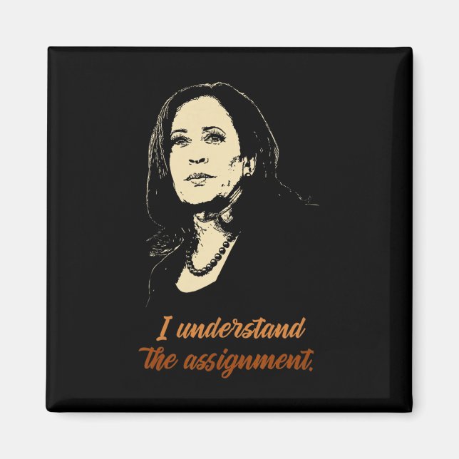 Förstå Ignment - Kamala Harris 2024 Electi Magnet (Framsidan)