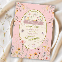 Första inbjudan till Fantasy wildblomfairy