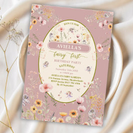 Första inbjudan till Fantasy wildblomfairy