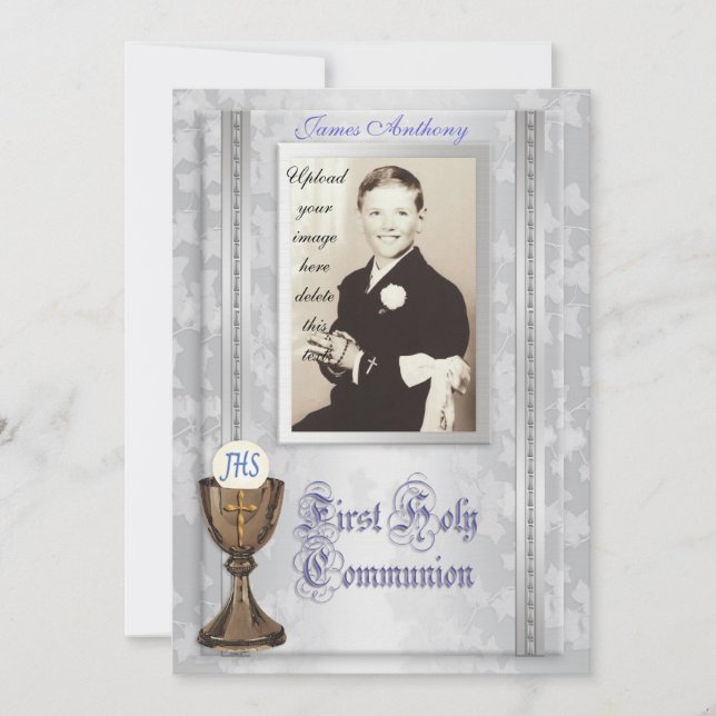 Första inbjudan till kommissionen med foto (Framsida)