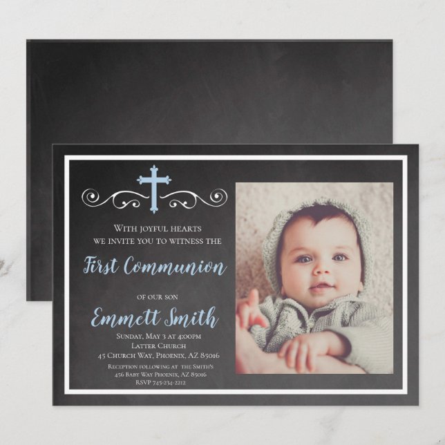 Första inbjudan till kommunfullmäktige, Chalkboard (Fram/baksida)