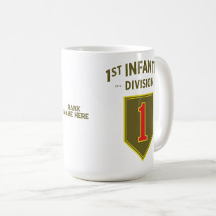 Första infanteridivisionen "Big Red One"-Anpassnin Kaffemugg