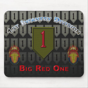 Första infanteridivisionen "Big Red One" Musmatta