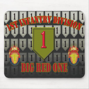 Första infanteridivisionen "Big Red One" Musmatta