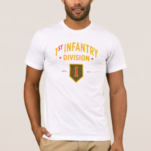 Första infanteridivisionen - Förenta Stater T Shirt