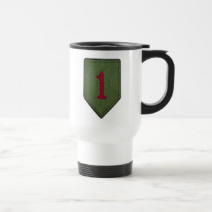 Första infanteridivisionen Fort Riley Patch Mugg