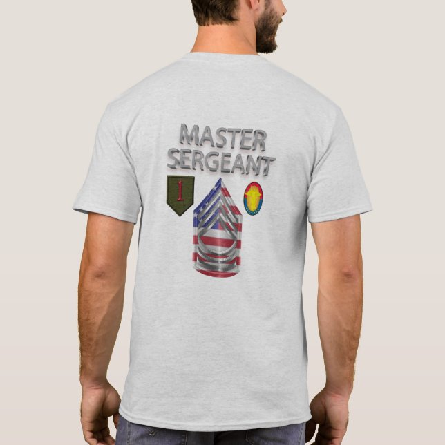 Första infanteridivisionen t shirt (Baksida)