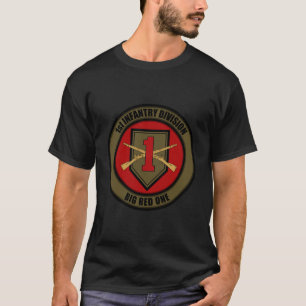 Första infanteridivisionen Veteran Big Red One Vet T Shirt