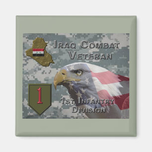 Första infanteriet Div Irak - Veteranbekämpning Magnet
